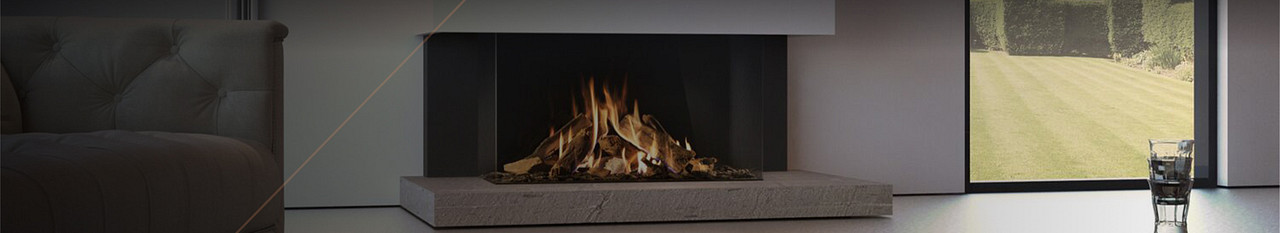 Driezijdige gashaard