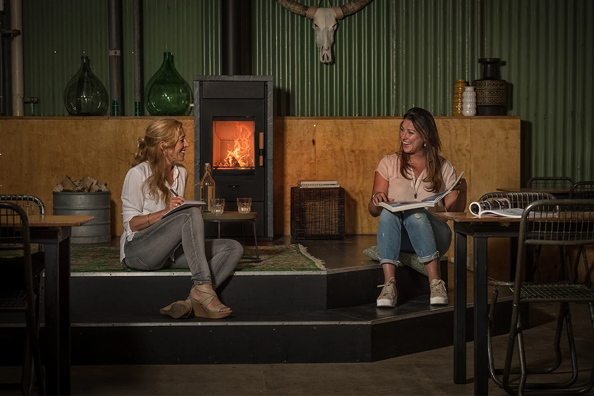 Wanders Pecan Eco Medium speksteenkachel main product photo