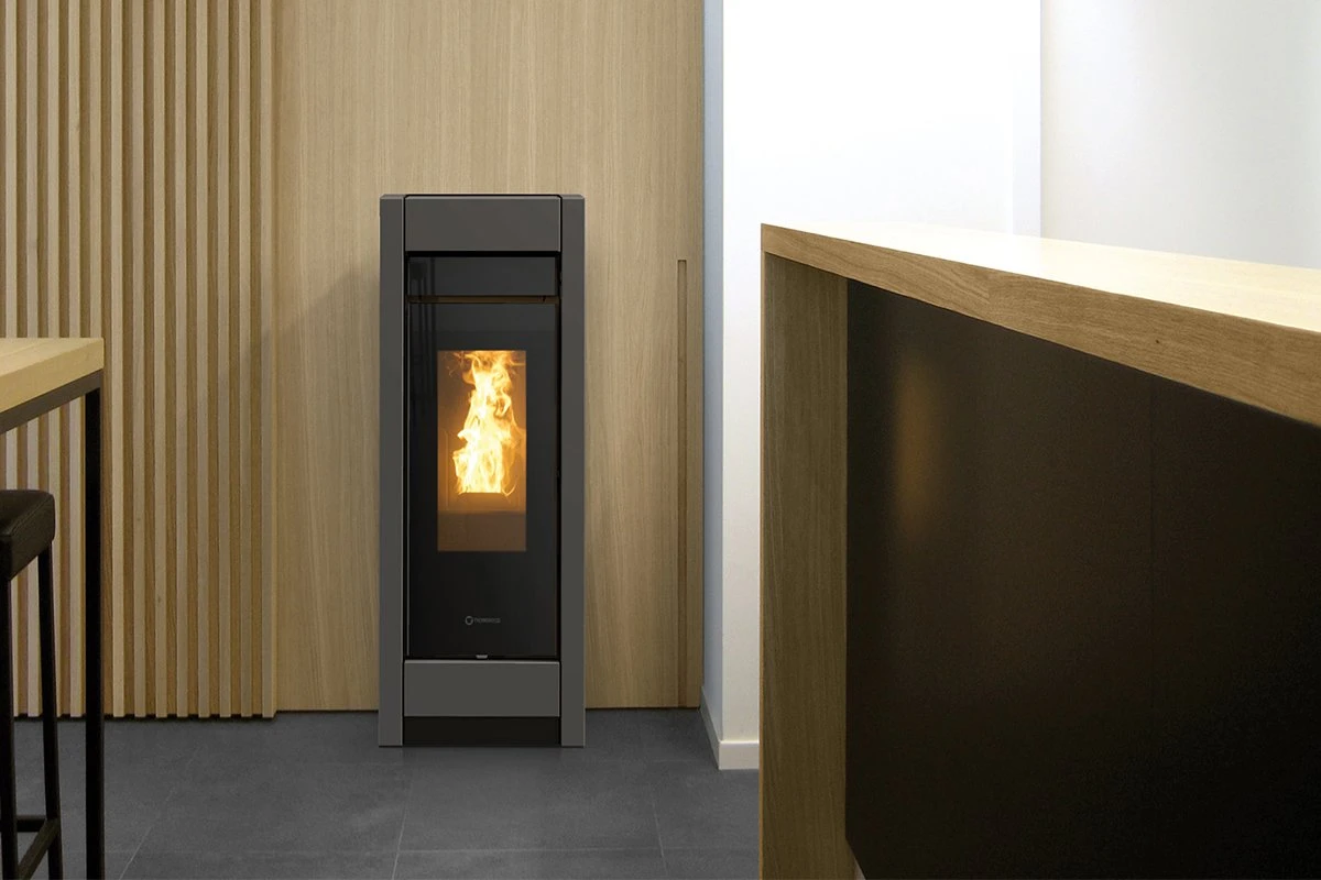 Thermorossi Essenza Metalcolor Natural Air Plus pelletkachel  main product photo