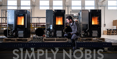 Zelfreinigende branderpot Nobis