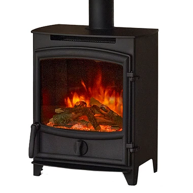 Charlton & Jenrick Fireline FX elektrische kachel getoogde deur Charlton & Jenrick Fireline FX elektrische kachel getoogde deur