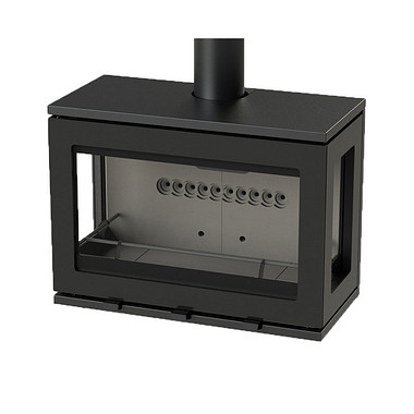 Charlton & Jenrick Purevision LPV8 Wall houtkachel 