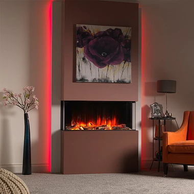 Charlton & Jenrick Polaris 1000mm Elektrische Haard