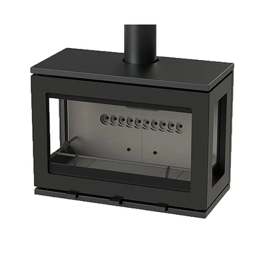 Charlton & Jenrick Purevision LPV8 Wall houtkachel 