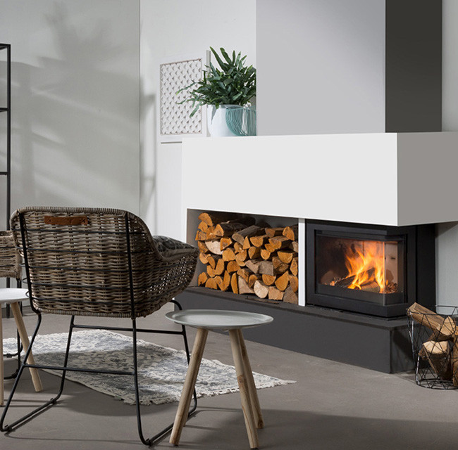 Wanders Inzet houtkachel hoek